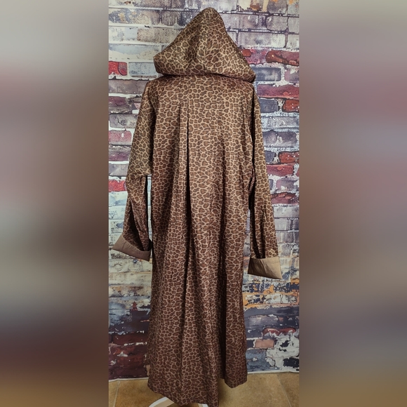 Nordstrom Reversible Leopard Print Hooded Coat - Picture 5 of 14